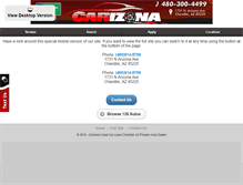 Tablet Screenshot of carizona.net